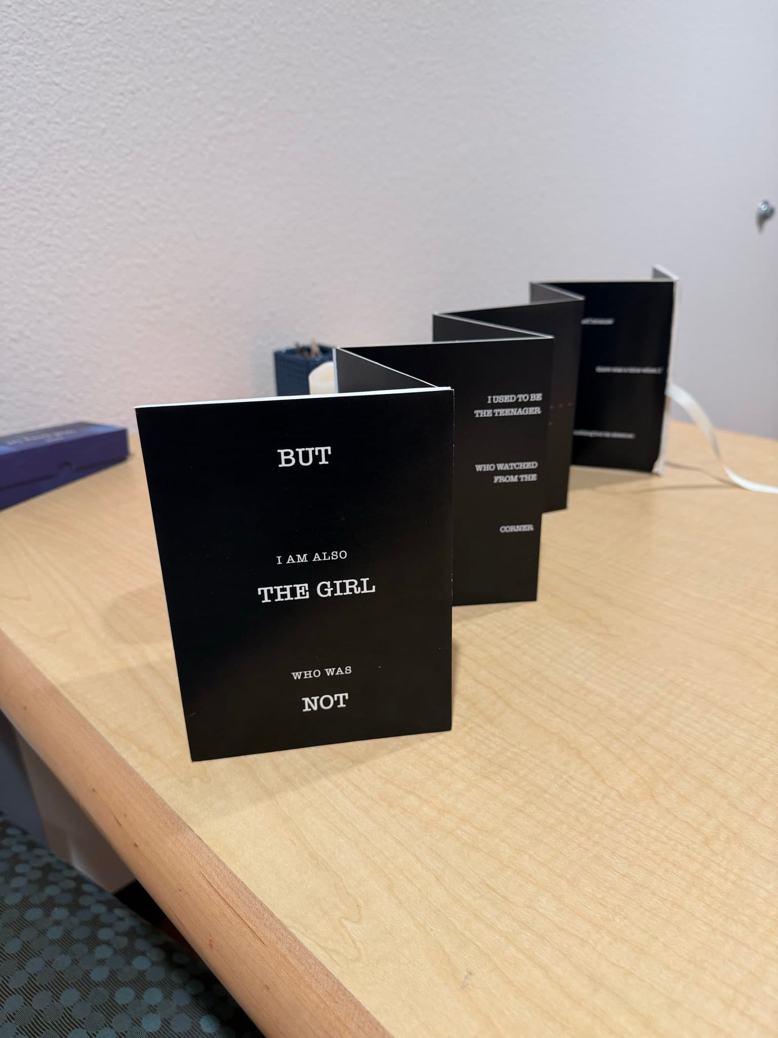 The physical accordion book