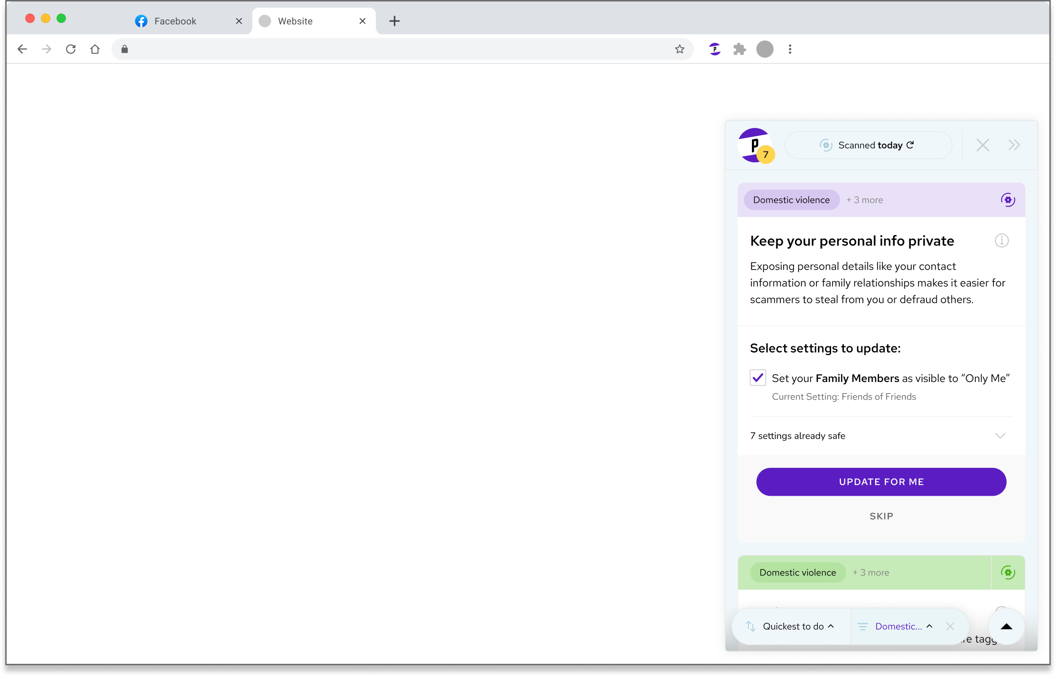 X mobile demo pages showing information architecture and CTAs