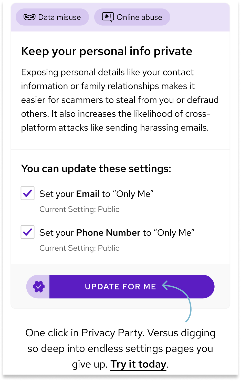 Baseline card (extension-accurate)